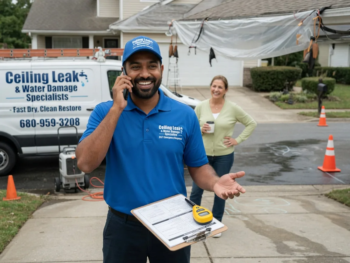 Ceiling Leak Cleanup Humboldt, NE FAQs